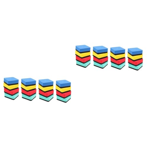 DOITOOL 48 Teiliges Magnetisches Whiteboard Radiergummi Farbige EVA Filz Tafelschwämme Langlebige Praktische Whiteboard Eraser für Schule Büro Klassenzimmer Schonend zur Oberfläche DOITOOL 48 Teiliges Magnetisches Whiteboard Radiergummi Farbige EVA Filz Tafelschwämme Langlebige Praktische Whiteboard Eraser für Schule Büro Klassenzimmer Schonend zur Oberfläche von DOITOOL