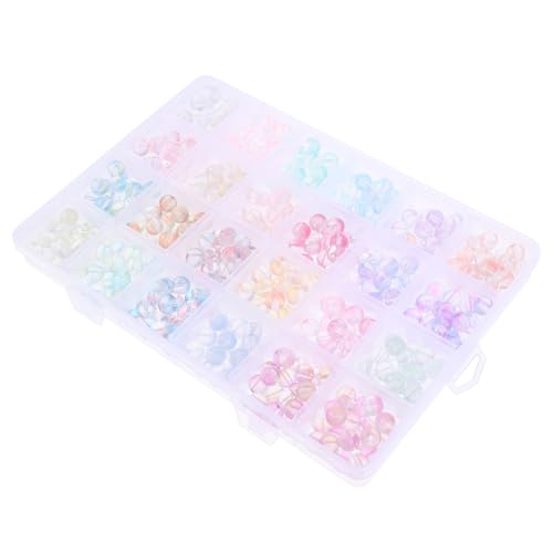 DOITOOL 480 Stück Glasgelee -Perlen Erwachsene Armband Herstellung Bausatz Abstandshalterperlen für Schmuckherstellung Perlen-Sortiment Perlen süß Lose Perlen DIY-Perlen Schüttgüter Acryl DOITOOL 480 Stück Glasgelee -Perlen Erwachsene Armband Herstellung Bausatz Abstandshalterperlen für Schmuckherstellung Perlen-Sortiment Perlen süß Lose Perlen DIY-Perlen Schüttgüter Acryl von DOITOOL
