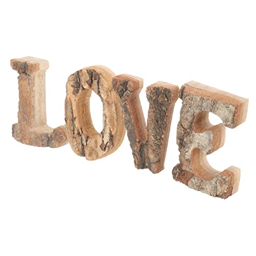 DOITOOL 4Stücke Teiliges Holzbuchstaben für Romantische Hochzeitsdekoration Rustikale Tischdeko für Wohnkultur und Hochzeitsfeier Langlebig und Kreativ DOITOOL 4Stücke Teiliges Holzbuchstaben für Romantische Hochzeitsdekoration Rustikale Tischdeko für Wohnkultur und Hochzeitsfeier Langlebig und Kreativ von DOITOOL