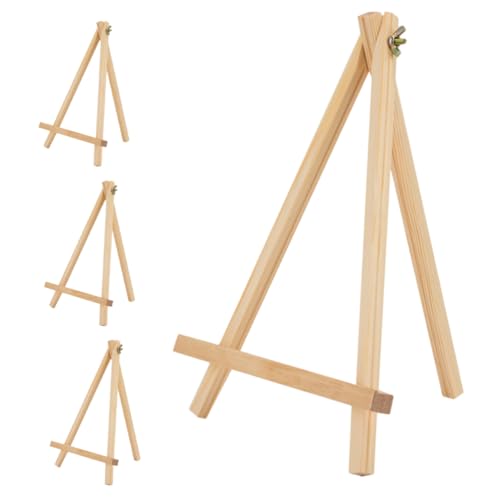 DOITOOL 4Stücke Teiliges Mini Staffelei Holz Für Malerei Tischstaffeleien Für Künstler Für Projekte Und Displayzwecke DOITOOL 4Stücke Teiliges Mini Staffelei Holz Für Malerei Tischstaffeleien Für Künstler Für Projekte Und Displayzwecke von DOITOOL