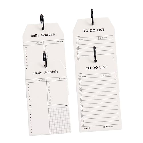 DOITOOL 4Stücke Teiliges Ringbuch Planer Multifunktionales Notizbuch Für Tägliche Planung Und Notizen Umweltfreundliches Stilvolles Design Für Studium DOITOOL 4Stücke Teiliges Ringbuch Planer Multifunktionales Notizbuch Für Tägliche Planung Und Notizen Umweltfreundliches Stilvolles Design Für Studium von DOITOOL