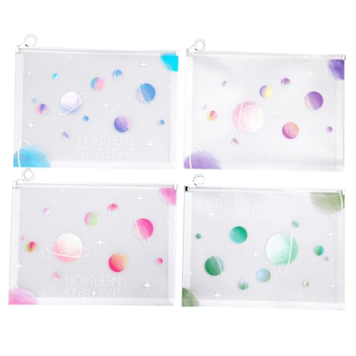 DOITOOL 4Stücke Zipper Datei Wasserdichte Transparente Dateihüllen Dokumententaschen für Schule Büro und Reisen Organizer für Unterlagen DOITOOL 4Stücke Zipper Datei Wasserdichte Transparente Dateihüllen Dokumententaschen für Schule Büro und Reisen Organizer für Unterlagen von DOITOOL