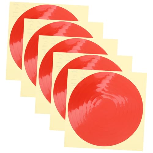 DOITOOL 5 Blätter Druckmessgerät Aufkleber Rot Reflektierend Selbstklebend Druckanzeige Etiketten Haltbar Praktisch Für Industrie und Werkstatt DOITOOL 5 Blätter Druckmessgerät Aufkleber Rot Reflektierend Selbstklebend Druckanzeige Etiketten Haltbar Praktisch Für Industrie und Werkstatt von DOITOOL