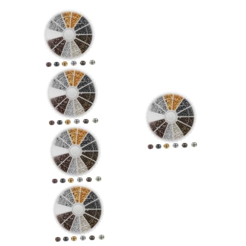 DOITOOL 5 Boxen Kupferbox -Perlen Herstellung Schmuck Perlen für Armbänder klobig Armband lose Perlen Bastelperlen selber machen Halskettenzubehör selber machen lose Abstandsperlen DOITOOL 5 Boxen Kupferbox -Perlen Herstellung Schmuck Perlen für Armbänder klobig Armband lose Perlen Bastelperlen selber machen Halskettenzubehör selber machen lose Abstandsperlen von DOITOOL