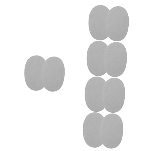 DOITOOL 5 Paare Knieschützer und Ellbogenschützer Aufnäher nähen Flicken nähen Flicken für Kleidung Kleidungsflicken Hosenflecken Dekorative Nähflecken Kleidungsreparatur Patch Leder Grau von DOITOOL