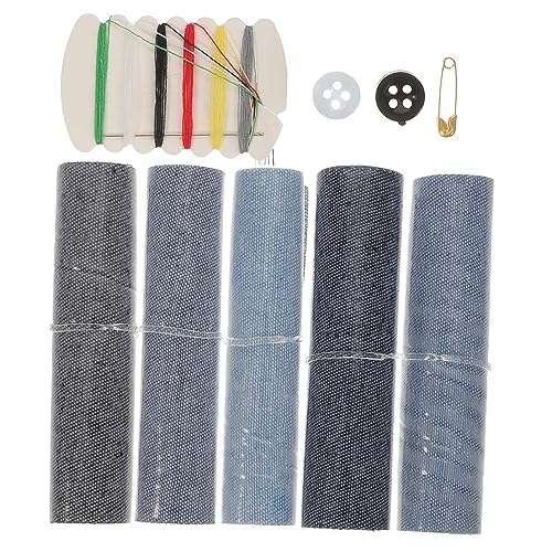 DOITOOL 5 Rollen Eisen Applikationen Rechteckige Patches Diy Nähzubehör für Kleidung Reparatur und Dekorationspatches Hochwertige und Langlebige Textilaufnäher DOITOOL 5 Rollen Eisen Applikationen Rechteckige Patches Diy Nähzubehör für Kleidung Reparatur und Dekorationspatches Hochwertige und Langlebige Textilaufnäher von DOITOOL