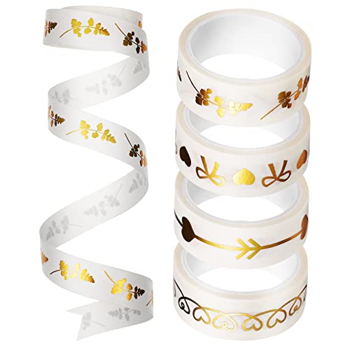 DOITOOL 5 Rollen Klebeband Band Umwickeln Für Sammelalbum Streifen Junk-journal Notizbuch Farbig Washi-tape-aufkleber Washi Tape Zum Aufzeichnen Geschenkverpackungsband Klebebänder Papier DOITOOL 5 Rollen Klebeband Band Umwickeln Für Sammelalbum Streifen Junk-journal Notizbuch Farbig Washi-tape-aufkleber Washi Tape Zum Aufzeichnen Geschenkverpackungsband Klebebänder Papier von DOITOOL