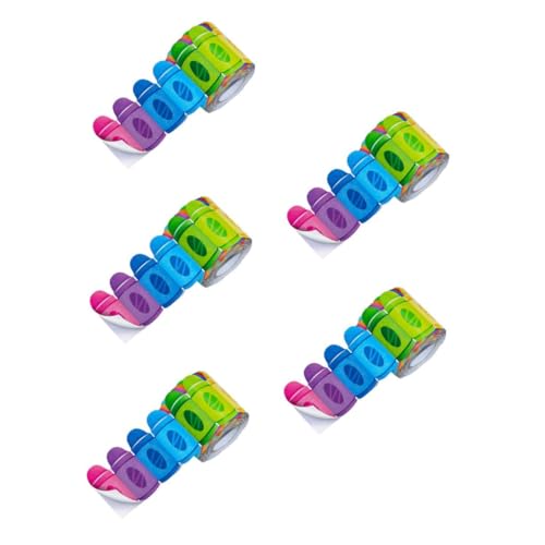 DOITOOL 5 Rollen Randaufkleber Mit Buntstift Klassenzimmer Grenzaufkleber Dekorationen Lehrreich Abziehbilder Schule Vinyl Pinnwand-grenzen Aufkleber Aus Beschichtetem Papier DOITOOL 5 Rollen Randaufkleber Mit Buntstift Klassenzimmer Grenzaufkleber Dekorationen Lehrreich Abziehbilder Schule Vinyl Pinnwand-grenzen Aufkleber Aus Beschichtetem Papier von DOITOOL