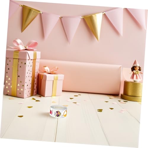 DOITOOL 5 Rollen Realistische Obstaufkleber Selbstklebende Etiketten für Diy Basteln Kühlschrankfrüchte Scrapbooking Notizbücher Langlebig und Leicht Abziehbar von DOITOOL