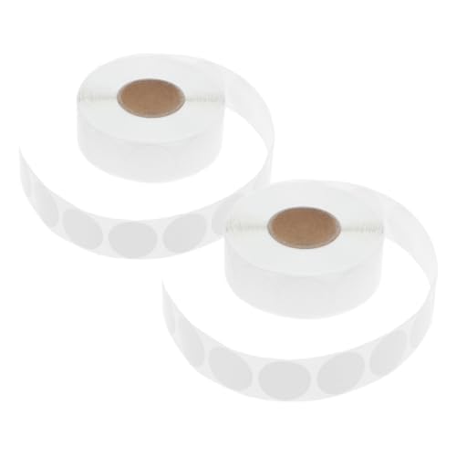 DOITOOL 5 Rollen Runde Aufkleber Selbstklebende Etiketten für Büro Einzelhandel Klassenzimmer und Küche Beschriften und Codieren ohne Rückstände DOITOOL 5 Rollen Runde Aufkleber Selbstklebende Etiketten für Büro Einzelhandel Klassenzimmer und Küche Beschriften und Codieren ohne Rückstände von DOITOOL