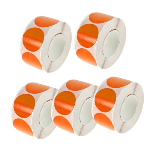 DOITOOL 5 Rollen Selbstklebende Blanko Etiketten für Handarbeiten Starker Kleber Glatte Schreibfläche Vielseitig für Büro Schule und Zuhause DOITOOL 5 Rollen Selbstklebende Blanko Etiketten für Handarbeiten Starker Kleber Glatte Schreibfläche Vielseitig für Büro Schule und Zuhause von DOITOOL