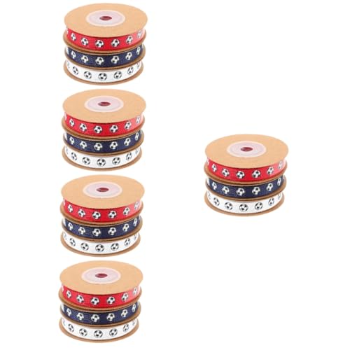 DOITOOL 5 Sätze Abschlussgeschenkkrawatte Dekorative Bänder Sport Thematisches Band Verpackungsbänder Bänder Zum Basteln Band Zum Verpacken Themenband Nähband Wickelband Stoff 3 Rollen * 5 DOITOOL 5 Sätze Abschlussgeschenkkrawatte Dekorative Bänder Sport Thematisches Band Verpackungsbänder Bänder Zum Basteln Band Zum Verpacken Themenband Nähband Wickelband Stoff 3 Rollen * 5 von DOITOOL