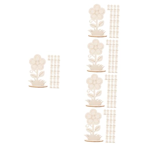 DOITOOL 5 Sätze Blumen Ornamente Grün Klein Unvollendet Blumen- Im Freien Leer Unfertige Holzblumenausschnitte Unbemalte Holzblume Holzblumenverzierung Holzblume Selber Machen 20 Stück * 5 DOITOOL 5 Sätze Blumen Ornamente Grün Klein Unvollendet Blumen- Im Freien Leer Unfertige Holzblumenausschnitte Unbemalte Holzblume Holzblumenverzierung Holzblume Selber Machen 20 Stück * 5 von DOITOOL
