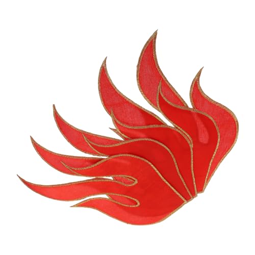 DOITOOL 5 Sätze Bügelpatches Feuerflamme Stoffaufnäher Für Kleidung Gestickte Applikationen Dekorative Bügelflicken Bastelzubehör Für Mode Kleine Eisenpatches 5 Stück * 5 DOITOOL 5 Sätze Bügelpatches Feuerflamme Stoffaufnäher Für Kleidung Gestickte Applikationen Dekorative Bügelflicken Bastelzubehör Für Mode Kleine Eisenpatches 5 Stück * 5 von DOITOOL