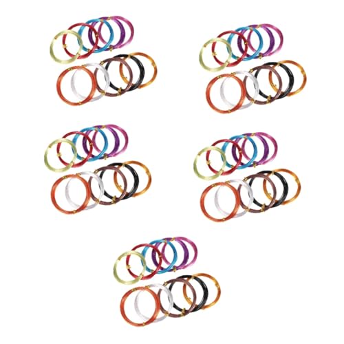 DOITOOL 5 Sätze Bunte Aluminiumdraht Flexibles Bastelmaterial Für Diy Bonsai Formung Und Schmuckherstellung Teilig Und 10 Stück * 5 von DOITOOL