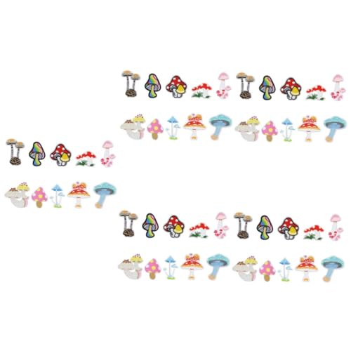 DOITOOL 5 Sätze Delicate Aufnäher Strapazierfähige Eisen Patches Für Kleidung Hüte Und Taschen Bunte Cartoon Muster Für Diy Projekte Und Reparaturen 10 Stück * 5 DOITOOL 5 Sätze Delicate Aufnäher Strapazierfähige Eisen Patches Für Kleidung Hüte Und Taschen Bunte Cartoon Muster Für Diy Projekte Und Reparaturen 10 Stück * 5 von DOITOOL