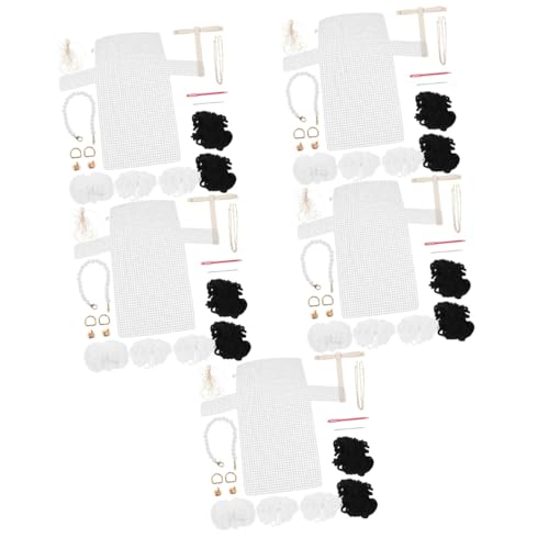 DOITOOL 5 Sätze Diy Handgefertigtes Taschen für Schultertaschen Komplettes Bastelset mit Zubehör für Anfänger und für und Persönliche Modeaccessoires DOITOOL 5 Sätze Diy Handgefertigtes Taschen für Schultertaschen Komplettes Bastelset mit Zubehör für Anfänger und für und Persönliche Modeaccessoires von DOITOOL