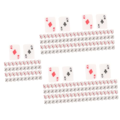 DOITOOL 5 Sätze Diy Perlen Polymer Für Schmuckherstellung Lochperlen Für Armbänder Und Ketten Bastelperlen Mit Spielkarten Für Bastelprojekte 100 Stück * 5 DOITOOL 5 Sätze Diy Perlen Polymer Für Schmuckherstellung Lochperlen Für Armbänder Und Ketten Bastelperlen Mit Spielkarten Für Bastelprojekte 100 Stück * 5 von DOITOOL