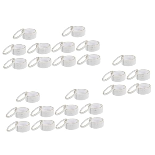 DOITOOL 5 Sätze Doppelseitiges Klebeband Hochviskoses Transparentes Klebeband Für Bastelarbeiten Bürobedarf Und Heimdekoration Einfach Abziehbar Und Spurlos Für Scrapbooking 20 Rollen * 5 von DOITOOL