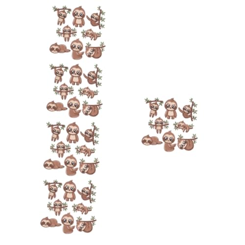 DOITOOL 5 Sätze Faultier-patch Gestickte Applikationen Flecken Faultier Bestickte Aufnäher Stoffreparaturflicken Hallo Lustig Patches Für Jacken Cartoon-mantel-patches Banner 8 Stücke * 5 DOITOOL 5 Sätze Faultier-patch Gestickte Applikationen Flecken Faultier Bestickte Aufnäher Stoffreparaturflicken Hallo Lustig Patches Für Jacken Cartoon-mantel-patches Banner 8 Stücke * 5 von DOITOOL