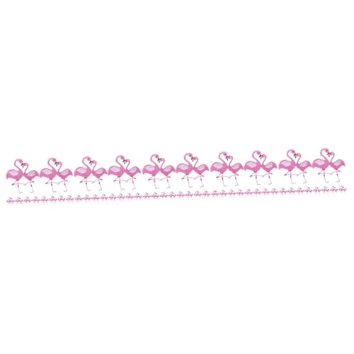 DOITOOL 5 Sätze Flamingo Stickerei Patches Teiliges Zum Aufnähen Oder Aufbügeln Lustige Applikationen Für Kleidung Hüte Und Diy Projekte Hautfreundliches Material Langlebig 10 Stück * 5 von DOITOOL