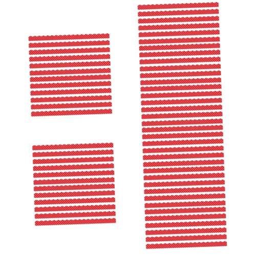 DOITOOL 5 Sätze Fliesen Mit Gewelltem Rand Form Grenze Trimmen Planke Bulletin Board Decoration Sticker Klassenzimmer Bulletin Board Dekorationen Pvc Weichmagnetisch Rot 12 Stück * 5 DOITOOL 5 Sätze Fliesen Mit Gewelltem Rand Form Grenze Trimmen Planke Bulletin Board Decoration Sticker Klassenzimmer Bulletin Board Dekorationen Pvc Weichmagnetisch Rot 12 Stück * 5 von DOITOOL