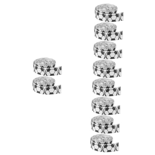 DOITOOL 5 Sätze Fußball -dekorationsband Sportpartyband Sportband Satinband Verpackung Band Zum Verpacken Fußballband Themenband Geschenkband Bugstil Dekoration Stoff 2 Rollen * 5 DOITOOL 5 Sätze Fußball -dekorationsband Sportpartyband Sportband Satinband Verpackung Band Zum Verpacken Fußballband Themenband Geschenkband Bugstil Dekoration Stoff 2 Rollen * 5 von DOITOOL
