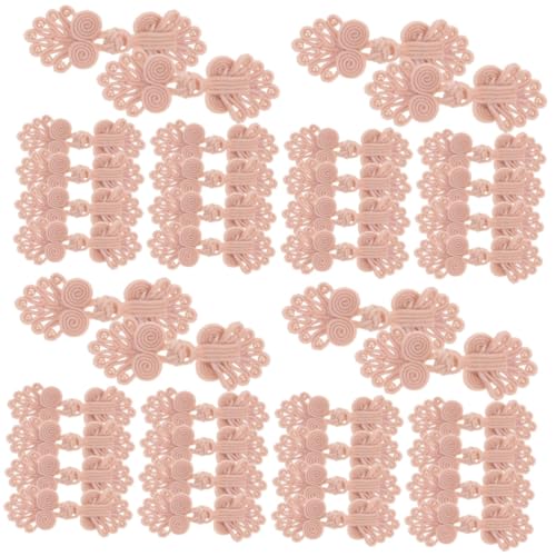 DOITOOL 5 Sätze Handgefertigte Perlenknöpfe Für Chinesische Kleidung Toggles Für Cheongsam Und Diy Nähprojekte Antiwear Material Vintage Design Für Bekleidungsverschlüsse 10 Stück * 5 DOITOOL 5 Sätze Handgefertigte Perlenknöpfe Für Chinesische Kleidung Toggles Für Cheongsam Und Diy Nähprojekte Antiwear Material Vintage Design Für Bekleidungsverschlüsse 10 Stück * 5 von DOITOOL