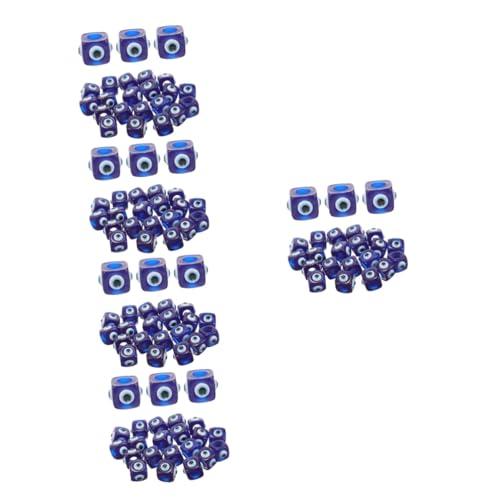 DOITOOL 5 Sätze Harzaugenanhänger Blaue Böse Augenperlen Schmuckherstellung Lose Perlen Schmuckperlen Lieferungen Für Reiz Böser Blick Perlen Charms Böse Augenzauber Plastik 20 Stück * 5 von DOITOOL