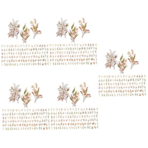 DOITOOL 5 Sätze Holografische Aufkleber Für Scrapbooking Dekorative Pflanzenaufkleber Im Mixed Style Diy Bastelzubehör Für Planer Journal Und Projekte 240 Stück * 5 DOITOOL 5 Sätze Holografische Aufkleber Für Scrapbooking Dekorative Pflanzenaufkleber Im Mixed Style Diy Bastelzubehör Für Planer Journal Und Projekte 240 Stück * 5 von DOITOOL