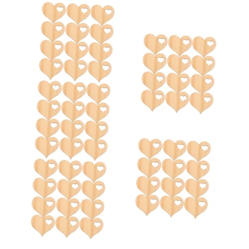 DOITOOL 5 Sätze Holzherzformen Diy Holzstücke Unvollendete Bastelherzen Holz Für Valentinstag Und Handwerk Große Herzförmige Holzscheiben 100 Stück * 5 DOITOOL 5 Sätze Holzherzformen Diy Holzstücke Unvollendete Bastelherzen Holz Für Valentinstag Und Handwerk Große Herzförmige Holzscheiben 100 Stück * 5 von DOITOOL
