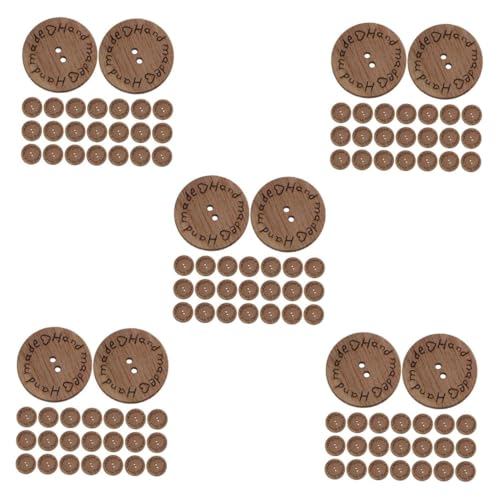 DOITOOL 5 Sätze Holzknopfschild Handgemachtes Diy Aus Holz Holzknöpfe Zum Basteln Werkzeug Zum Befestigen Von Knöpfen Schaltflächen Beschriften Häkelknöpfe Paulownia Kaffee 100 Stück * 5 DOITOOL 5 Sätze Holzknopfschild Handgemachtes Diy Aus Holz Holzknöpfe Zum Basteln Werkzeug Zum Befestigen Von Knöpfen Schaltflächen Beschriften Häkelknöpfe Paulownia Kaffee 100 Stück * 5 von DOITOOL