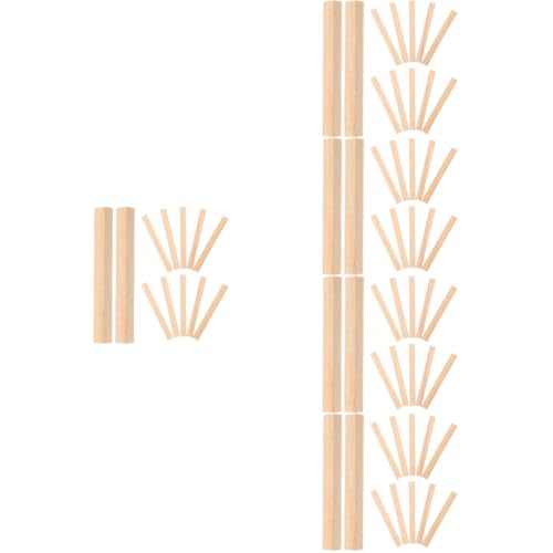 DOITOOL 5 Sätze Holzstangenmodellmaterial Runden Bastelstangen Handwerk Jumbo Holzbearbeitung Stöcke Kleine Dübel Basteln Bastelstock Aus Holz Unfertiger Holzdübel Kiefernholz 30 Stück * 5 DOITOOL 5 Sätze Holzstangenmodellmaterial Runden Bastelstangen Handwerk Jumbo Holzbearbeitung Stöcke Kleine Dübel Basteln Bastelstock Aus Holz Unfertiger Holzdübel Kiefernholz 30 Stück * 5 von DOITOOL