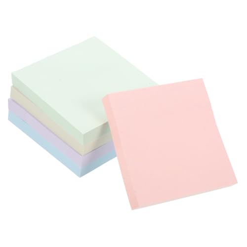 DOITOOL 5 Sätze Kawaii Haftnotizen Praktische Selbstklebende Notizblätter Erinnerungszettel für Büro und Studium Mischfarben Wiederverwendbar und Stark Haftend von DOITOOL