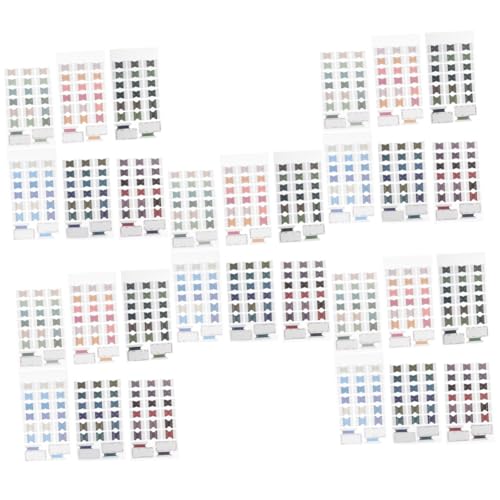 DOITOOL 5 Sätze Kleine Haftnotizen Mit Vintage Design Selbstklebende Seitenmarker Index Tabs Für Notizbücher Praktische Lesezeichen Organisieren Und Markieren Von Texten Für 6 Blätter * 5 von DOITOOL