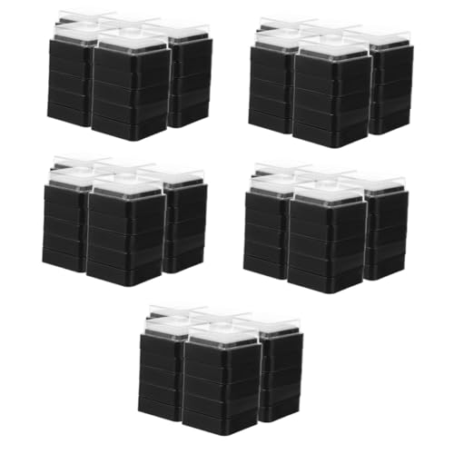 DOITOOL 5 Sätze Leeres Stempelkissen Unterlage Stempelkissen Zum Stempeln Stempel Zum Basteln Sammelalbum Fingerabdruck-tintenkissen Zum Selbermachen Diy Craft Ink Pad Plastik 25 Stück * 5 von DOITOOL