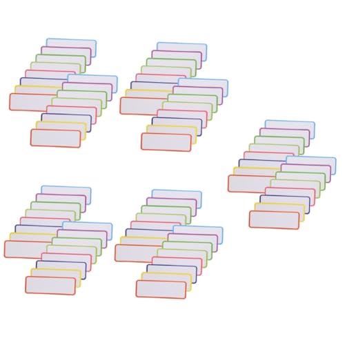 DOITOOL 5 Sätze Magnetische Beschriftungsetiketten Wiederverwendbare Trockentafel Memo Tags Für Kühlschrank Whiteboard Klassenzimmer Und Büro 54 Stück * 5 DOITOOL 5 Sätze Magnetische Beschriftungsetiketten Wiederverwendbare Trockentafel Memo Tags Für Kühlschrank Whiteboard Klassenzimmer Und Büro 54 Stück * 5 von DOITOOL