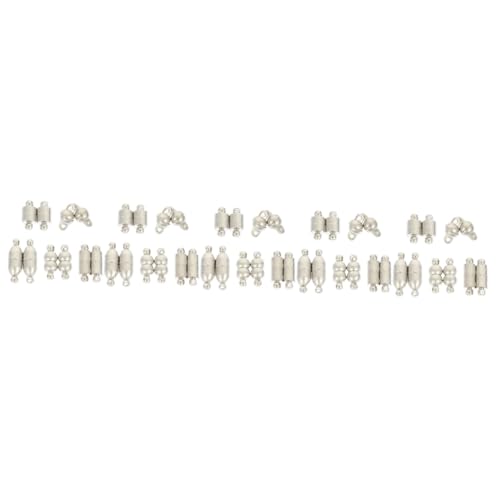 DOITOOL 5 Sätze Magnetverschluss Armband Halskette Legierung Verbindungen Für Diy Schmuckherstellung Robuste Und Langlebige Verschlüsse Einfach Zu Bedienen Glänzendes Design 5 Paare * 5 DOITOOL 5 Sätze Magnetverschluss Armband Halskette Legierung Verbindungen Für Diy Schmuckherstellung Robuste Und Langlebige Verschlüsse Einfach Zu Bedienen Glänzendes Design 5 Paare * 5 von DOITOOL