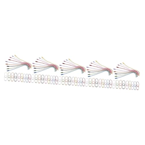 DOITOOL 5 Sätze Metall Kugelketten Schlüsselanhänger Weihnachtsdeko Tags Ketten Vielseitig Für Diy Hundemarken Flaschenanhänger Glänzende Eisenketten 100 Stück * 5 DOITOOL 5 Sätze Metall Kugelketten Schlüsselanhänger Weihnachtsdeko Tags Ketten Vielseitig Für Diy Hundemarken Flaschenanhänger Glänzende Eisenketten 100 Stück * 5 von DOITOOL