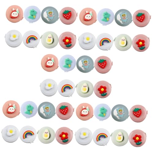 DOITOOL 5 Sätze Mini Cartoon Maßband Teilig Einziehbares Maßband Für Nähprojekte Dualseitiges Für Körpermessungen Und Niedliches Design 8 Stück * 5 DOITOOL 5 Sätze Mini Cartoon Maßband Teilig Einziehbares Maßband Für Nähprojekte Dualseitiges Für Körpermessungen Und Niedliches Design 8 Stück * 5 von DOITOOL