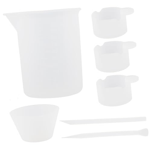 DOITOOL 5 Sätze Mischbecher Set für Epoxidharz Teiliges Messbecher Set mit Rührstäbchen und Messlöffeln für Diy Schmuckherstellung und Bastelprojekte und Leicht zu DOITOOL 5 Sätze Mischbecher Set für Epoxidharz Teiliges Messbecher Set mit Rührstäbchen und Messlöffeln für Diy Schmuckherstellung und Bastelprojekte und Leicht zu von DOITOOL