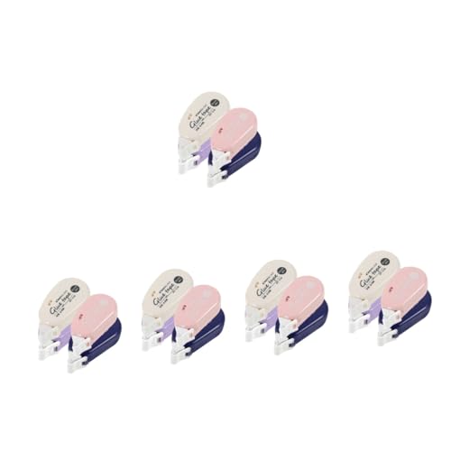 DOITOOL 5 Sätze Punktklebeband Kleber Schüttgut Spender Klebebänder Punktwalze Dauerhaft Klebrig Einseitig Bandrolle Doppelseitiges Klebeband Montageband Punktband Das Haustier 4 Stück * 5 von DOITOOL