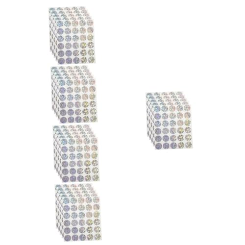 DOITOOL 5 Sätze Rubbelkarten-aufkleber Name Kleine Aufkleber Herstellung Du Handwerk Rubbelkartenspiel Lose Preise Abrubbeln Selbst Abkratzen Rubbellose Spiel Kratzer Papier 5 Blätter * 5 von DOITOOL