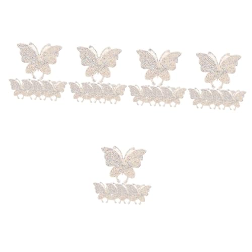 DOITOOL 5 Sätze Schmetterlingsaufkleber Dekoration Schmetterlingskleberkleber Schmetterlings-strass-aufkleber Schmetterlings-dekoraufkleber Strasssteine 5 Stück * 5 DOITOOL 5 Sätze Schmetterlingsaufkleber Dekoration Schmetterlingskleberkleber Schmetterlings-strass-aufkleber Schmetterlings-dekoraufkleber Strasssteine 5 Stück * 5 von DOITOOL