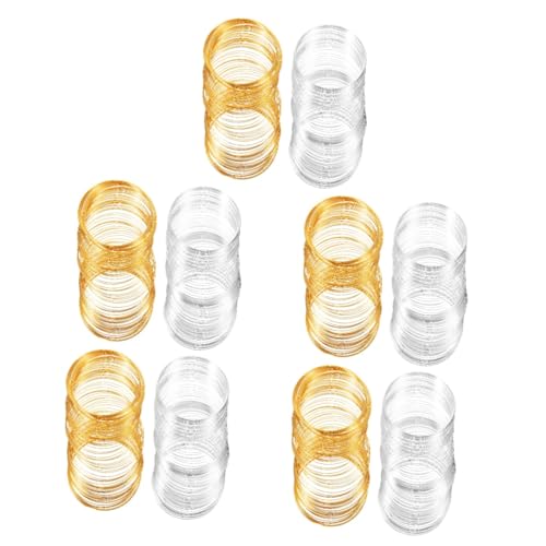 DOITOOL 5 Sätze Schmuckdraht Für Diy Flexibles Langlebiges Bastelmaterial Für Schmuckherstellung Armbänder Modellbau Und Projekte 2 Rollen * 5 von DOITOOL