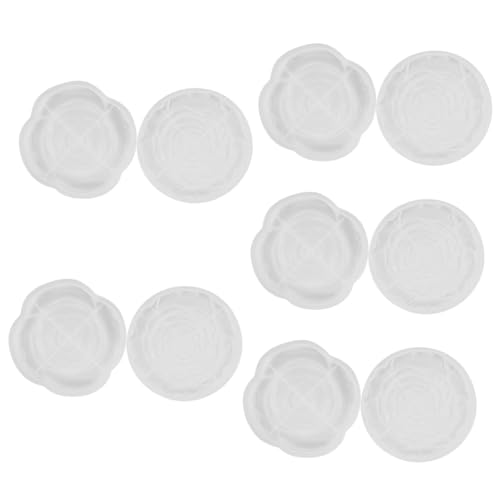 DOITOOL 5 Sätze Silikon Gießform Für Rosenblüten Untersetzer Und Schmuckablagen Teiliges Für Diy Projekte Vielseitig Einsetzbar Für Seifenherstellung Dekoration Für Ihr 2 Stücke * 5 DOITOOL 5 Sätze Silikon Gießform Für Rosenblüten Untersetzer Und Schmuckablagen Teiliges Für Diy Projekte Vielseitig Einsetzbar Für Seifenherstellung Dekoration Für Ihr 2 Stücke * 5 von DOITOOL