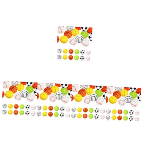 DOITOOL 5 Sätze Silikon Perlen Bastelperlen Für Armbänder Schlüsselanhänger Mehr Enthält Basketball Baseball Volleyball Fußball Einfach Zu Fädeln Und Langlebig 30 Stück * 5 DOITOOL 5 Sätze Silikon Perlen Bastelperlen Für Armbänder Schlüsselanhänger Mehr Enthält Basketball Baseball Volleyball Fußball Einfach Zu Fädeln Und Langlebig 30 Stück * 5 von DOITOOL