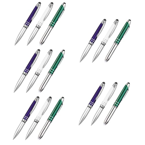 DOITOOL 5 Sätze Stift Mit Licht Eingabestifte Für Berührungsbildschirme Kapazitiver Kugelschreiber Led-stift Multifunktionsstift Stift Mit Stylus Schreibstift Metall 3 Stücke * 5 DOITOOL 5 Sätze Stift Mit Licht Eingabestifte Für Berührungsbildschirme Kapazitiver Kugelschreiber Led-stift Multifunktionsstift Stift Mit Stylus Schreibstift Metall 3 Stücke * 5 von DOITOOL