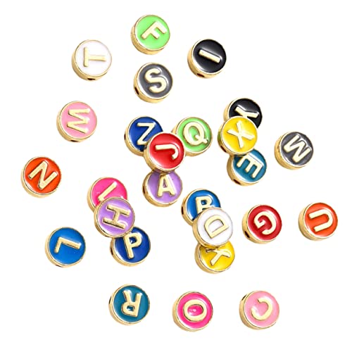 DOITOOL 5 Sätze Teiliges Delicate Buchstabenperlen Multifunktionale Diy Legierungsperlen Für Armbänder Und Kreativen Schmuck Für Bastelprojekte 26 Stück * 5 DOITOOL 5 Sätze Teiliges Delicate Buchstabenperlen Multifunktionale Diy Legierungsperlen Für Armbänder Und Kreativen Schmuck Für Bastelprojekte 26 Stück * 5 von DOITOOL