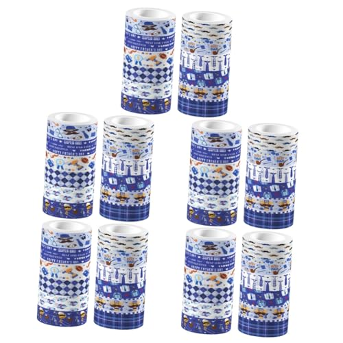 DOITOOL 5 Sätze Transparentes Rollenband Regenbogen Vater Niedlich Journaling Dekoratives Basteln Papa Gold Basteln Briefpapier Tape Planer Tape Scrapbook Tape 12 Rollen * 5 DOITOOL 5 Sätze Transparentes Rollenband Regenbogen Vater Niedlich Journaling Dekoratives Basteln Papa Gold Basteln Briefpapier Tape Planer Tape Scrapbook Tape 12 Rollen * 5 von DOITOOL